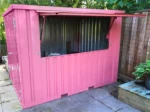 Faltbarer Stangenbehälter 3 x 2 METER XL Pink RAL 3014
