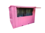 Faltbarer Stangenbehälter 3 x 2 Meter Pink RAL 3014 – Bild 2