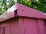 Faltbarer Stangenbehälter 3 x 2 Meter Pink RAL 3014 – Bild 3
