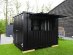 Faltbarer Stangenbehälter 3 x 2 Meter schwarz RAL 9005 – Bild 6