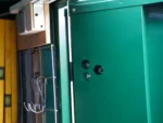 Faltbarer Container Bar 4 × 2 Meter grün RAL 6005 – Bild 7