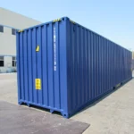 Schiffscontainer 40′ HC 1. Fahrt
