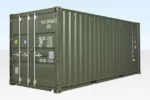 20' x 8' Tunnelcontainer (Doppelende Tür) Erste Fahrt – Bild 3