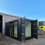 20 Fuß modifizierter Schiffscontainer im Büro – Bild 3
