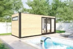 Schiffscontainer-Saunakabine V7 – Bild 3
